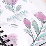 Agenda Semanal 2026 Pocket / Bolsillo -Bullet Journal- Flores arte c110-1