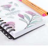 Agenda Semanal 2026 Pocket / Bolsillo -Bullet Journal- Flores arte c110-1