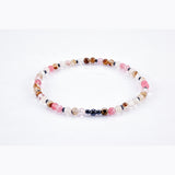 Pulsera Japa Mala 45 Cuentas Códigos Sagrados Cuarzo Cherry