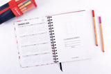 Agenda Diaria Pro 2026 A380 Mosaico Negro A210