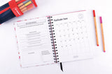 Agenda Diaria Pro 2026 A380 Mosaico Negro A210