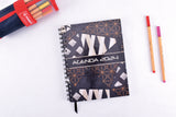 Agenda Diaria Pro 2026 A380 Mosaico Negro A210