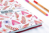 Agenda Diaria Pro 2026 boho rosa A370